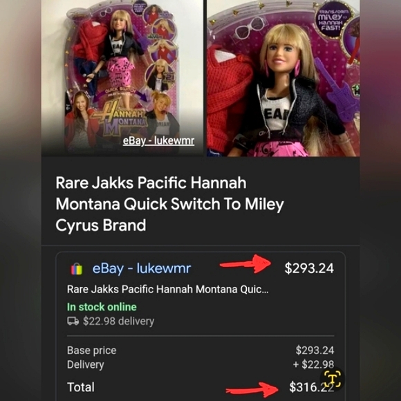 🥳 HOST PICK 🥳 Hannah Montana Doll Gift Set ! - Picture 13 of 13